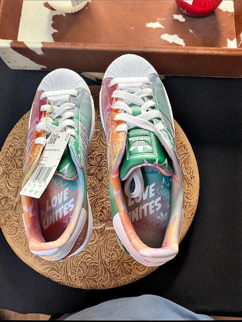 adidas Superstar Love Unites Multicolor Sneakers